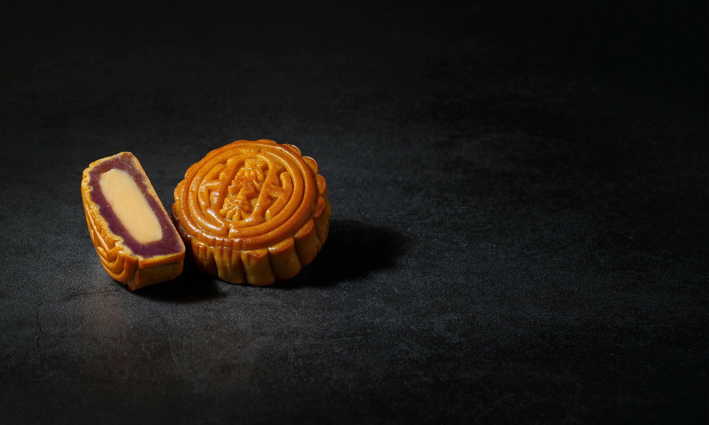 Purple Sweet Potato with Milk Lotus
