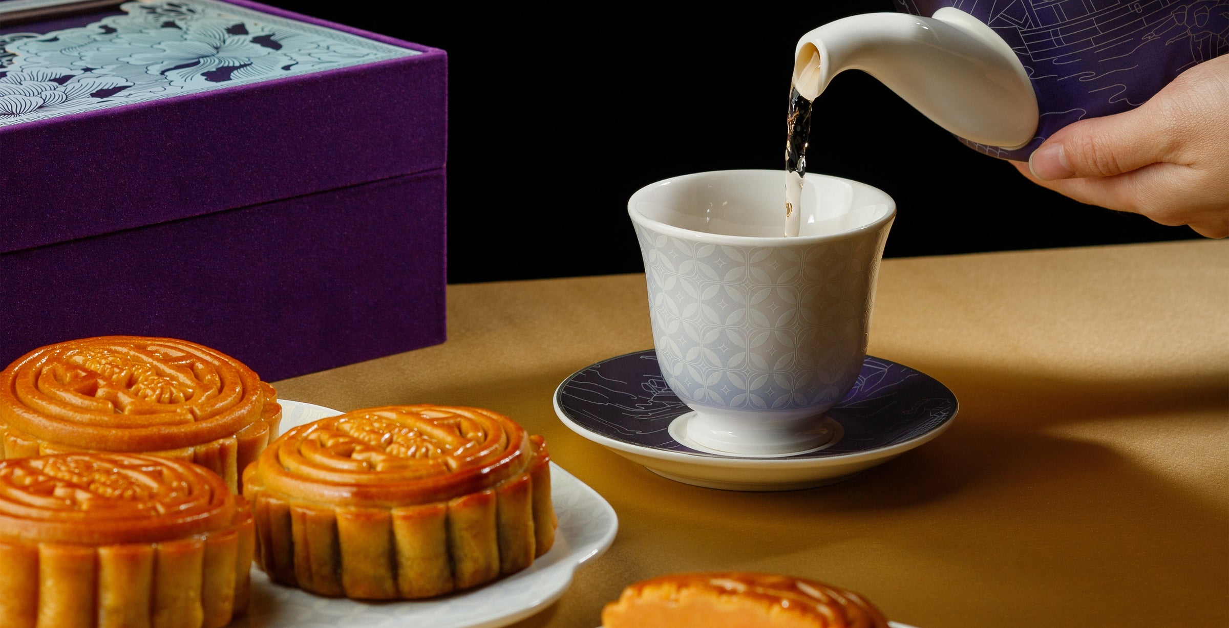 Golden Custard Box